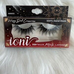 🩷5/$10 Wispy Doll Crisscross 3D Faux Mink Lashes - Black